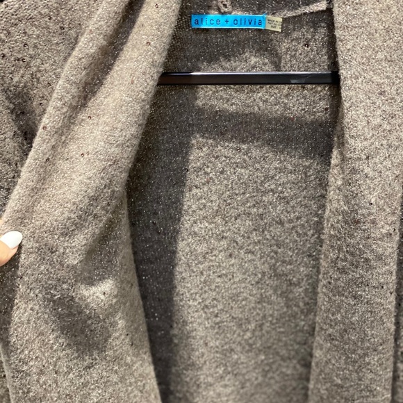 Alice and Olivia draped cardigan - Picture 3 of 8